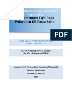 Implementasi TQM Pada KB Pasca Salin