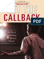 Get The Callback - The Art of Auditioning For Musical Theatre PDF