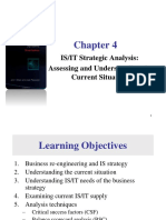 IS/IT Strategic Analysis: Assessing and Understanding The Current Situation