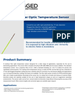 LSENSR Rugged Fiber Optic Temperature Sensor, For High Voltage Environments | RM