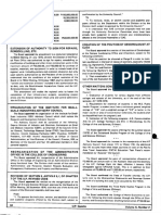 Confirmation of TWSP by BoR (1979)