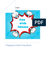 Fun With Idioms: 5 Engaging Activities Using Idioms