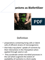 Microorganisms As Biofertilizer