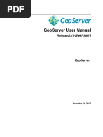 Geoserver 2.12.1 User Manual PDF