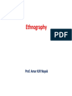 Ethnography Methodology