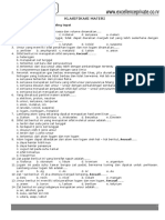 Latihan Soal Materi Dan Perubahannya PDF