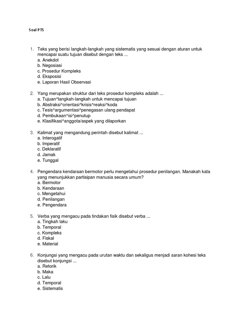 Soal Pts Pdf