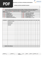 Portable Electrical Equipment Register and Inspection