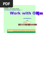 Ms Excel/Vba Training Courses - 3: Xldatasoft - Data Analysis Experts