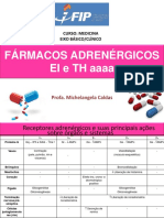 EI e TH Farmacologia Adrenérgico 2019.1aa