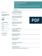 GOKULL's Resume PDF