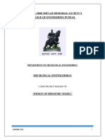 MSD Report Pressure Vessel DRAFT 1