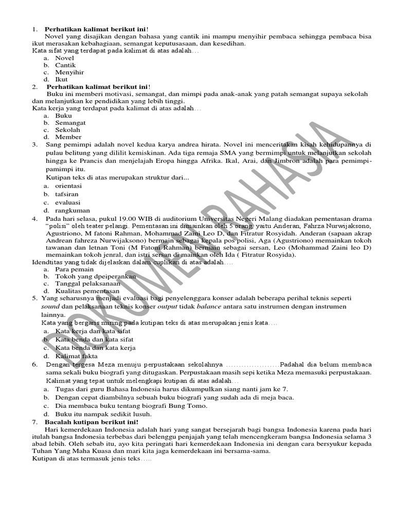 Kisi Soalbind Pdf