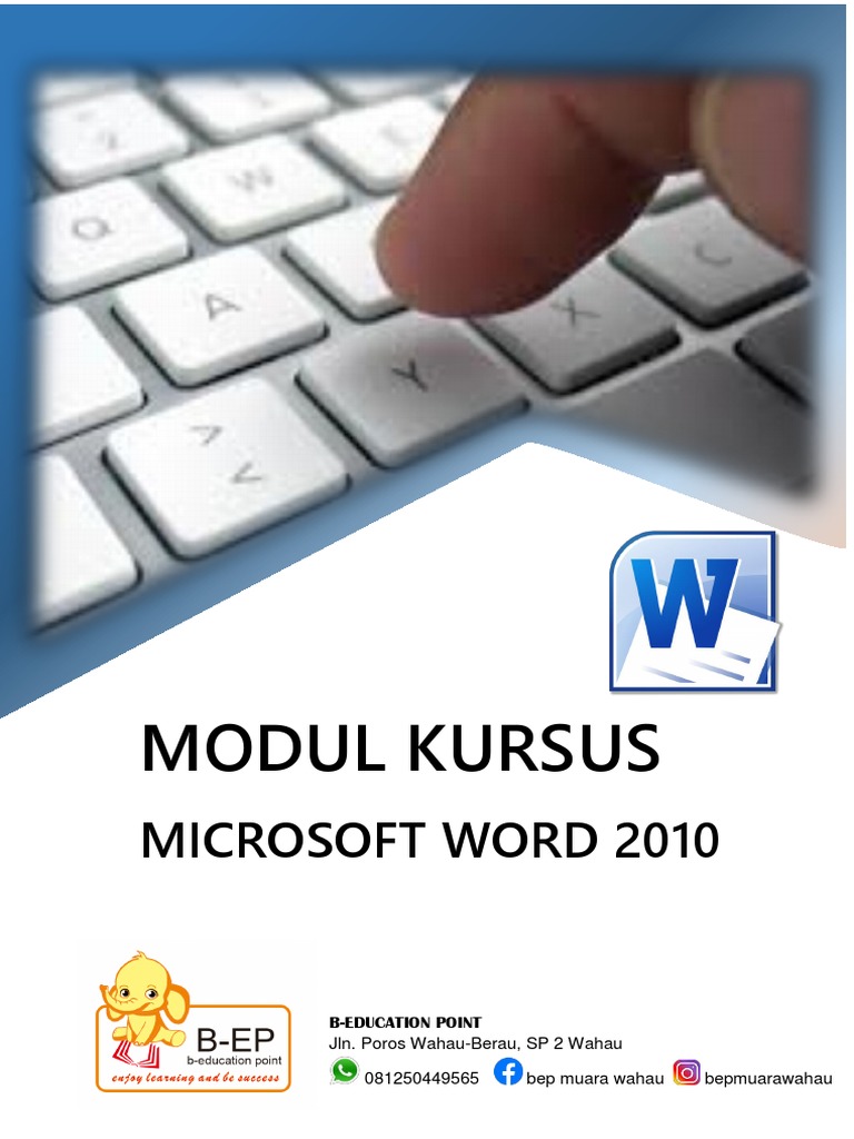 Modul Kursus Microsoft Word 2010 | PDF