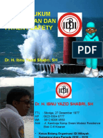 ETIKA HUKUM KEDOKTERAN DAN PASIEN SAFETY, DR Yazid Sabri, SH