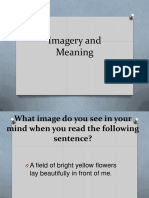 Imagery and Meaning