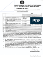 University Academic Calender 2018-19 PDF