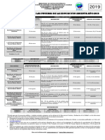 Calendario Anual 2019