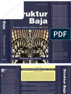 Struktur Baja Perilaku Analisis Desain AISC 2010 PDF | PDF