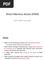 Microprocessor DMA