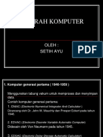 Sejarah Perkembangan Komputer