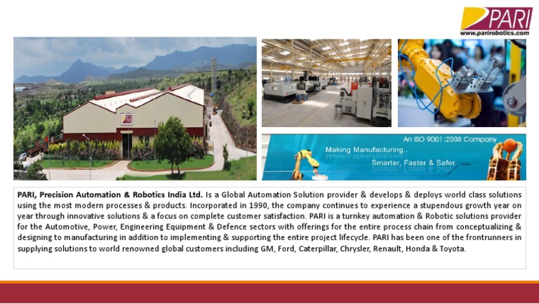 Global Automation Solutions by PARI | PDF | Business | Computers