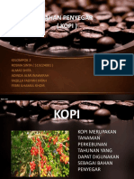 Kopi Sebagai Bahan Penyegar