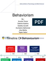 Behaviourism