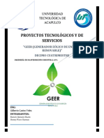 Proyectos Tecnologicos y de Servicios Integradora Geer