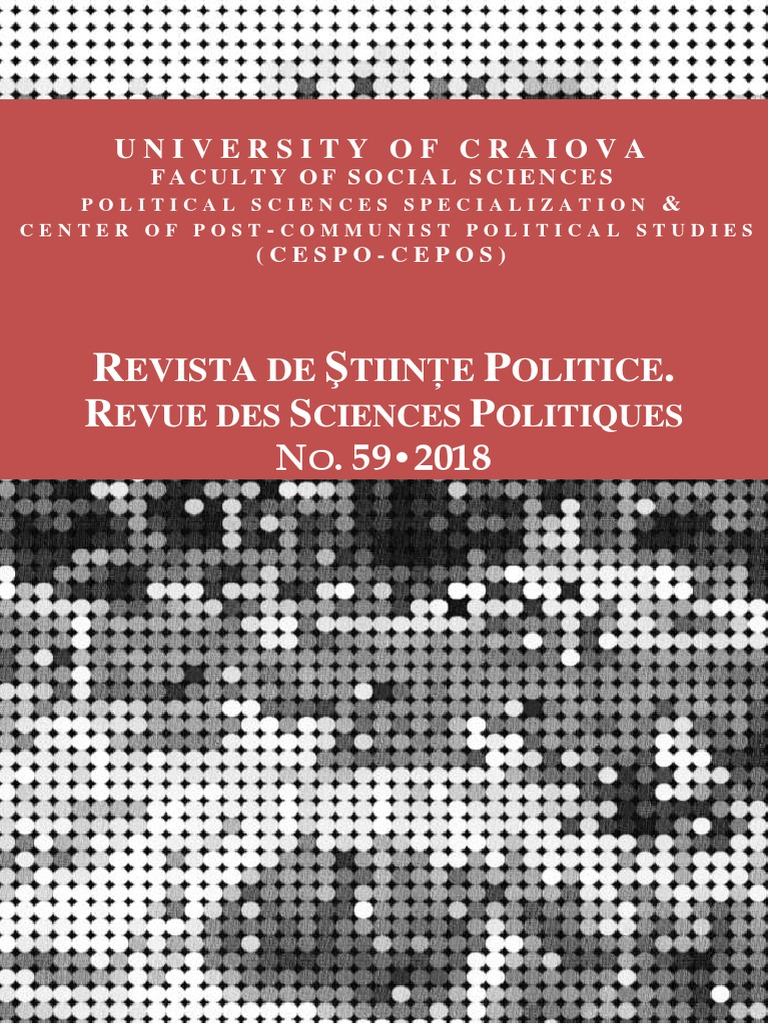 Evista De TiinÈ›e Olitice Evue Des Ciences Olitiques Romania Politics