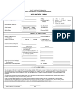 KIA-WIA P3 Application Form