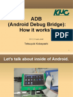 ADB (Android Debug Bridge) : How It Works?: Tetsuyuki Kobayashi
