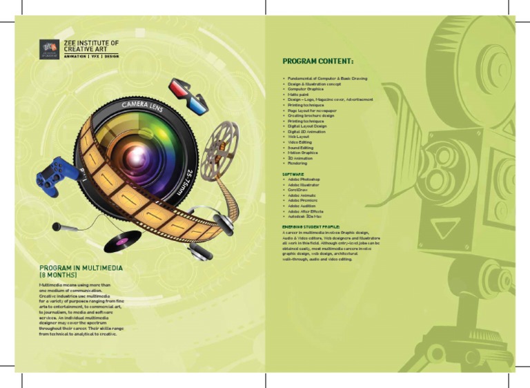 Multimedia Design Program Overview | PDF | Graphic Design | Multimedia