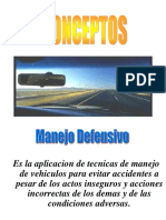 Manejo Defensivo 2.0