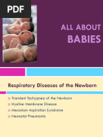 Common Diseases of Newborn