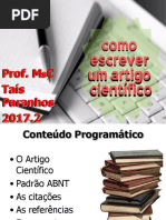 Como fazer artigos