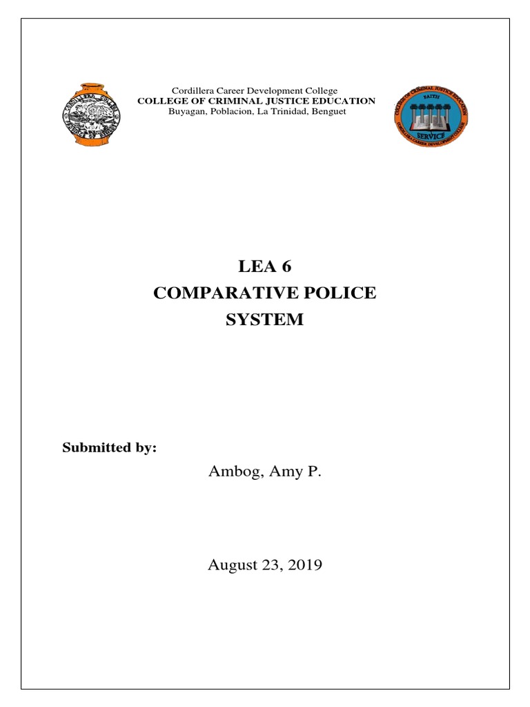 Comparative Police Systems Overview | PDF | Inspector | Constable