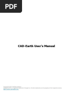 CAD-Earth User's Manual