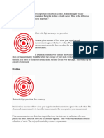 Accuracy and Precision Are Two Important Concepts in Science