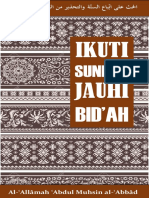 Ikuti Sunnah, Jauhi Bid'ah