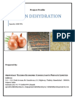 Onion Dehydration: Project Profile