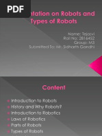 Robotics Seminar