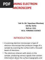 Scanning Electron Microscope