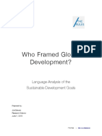 Who Framed Development