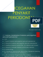 Pencegahan PD Perio