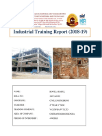 Industrial Training Report (2018-19) : TH ST TH ST