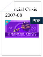 Financial Crisis 2007-08