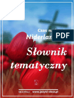 Jezyk Niderlandzki-Slownik Tematyczny PDF