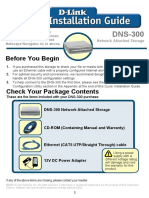 Before You Begin: Network Attached Storage