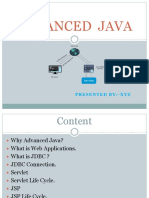 Advanced Java: Presented By:-Xyz